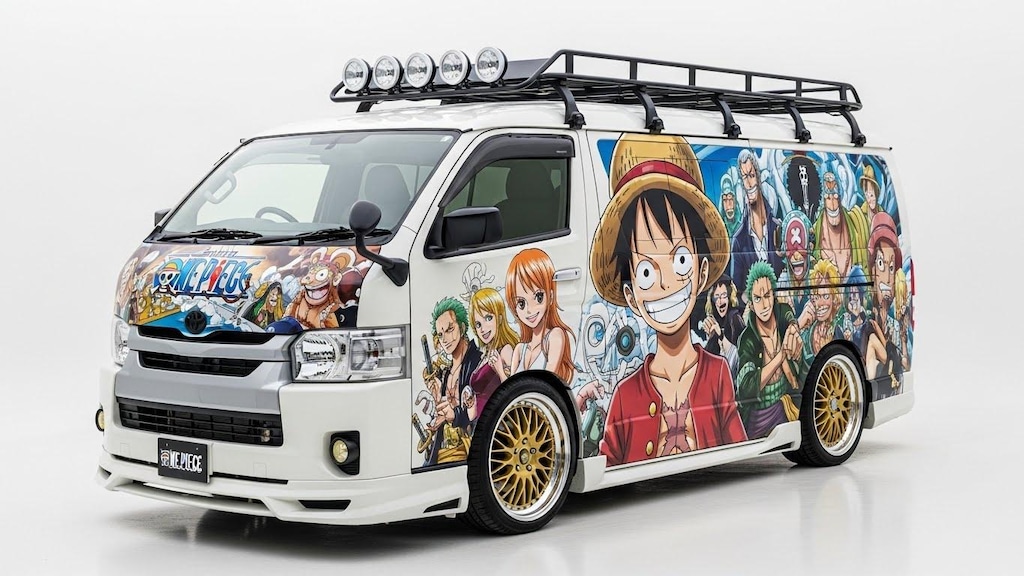 ハイエースワンピース痛車