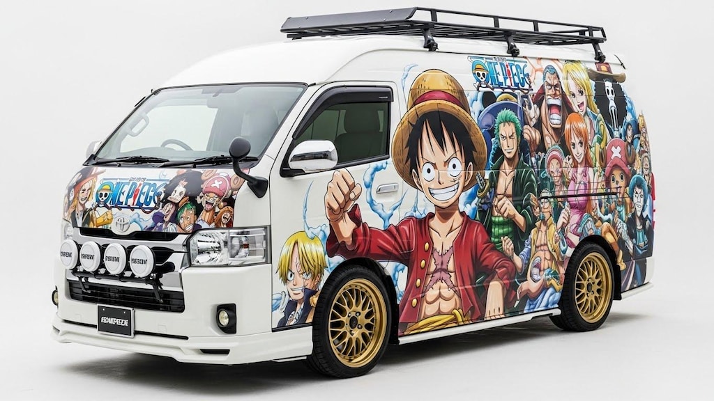 ハイエースワンピース痛車