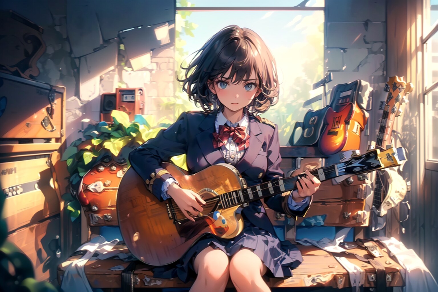 ギター | の人気AIイラスト・グラビア