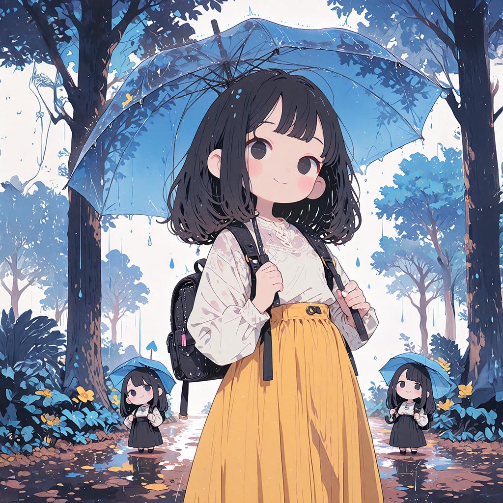 『梅雨になるとシズク達がやって来るんだって』