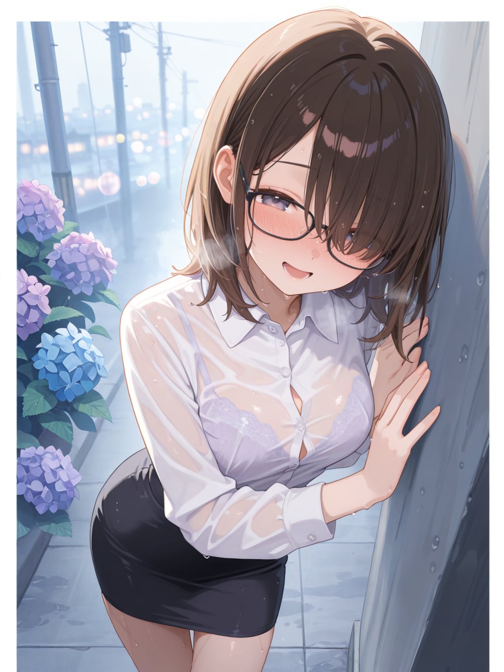 雨宿り