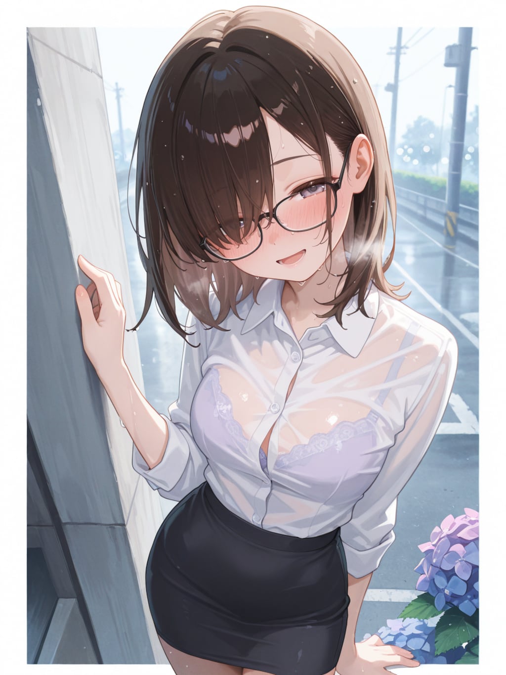 雨宿り