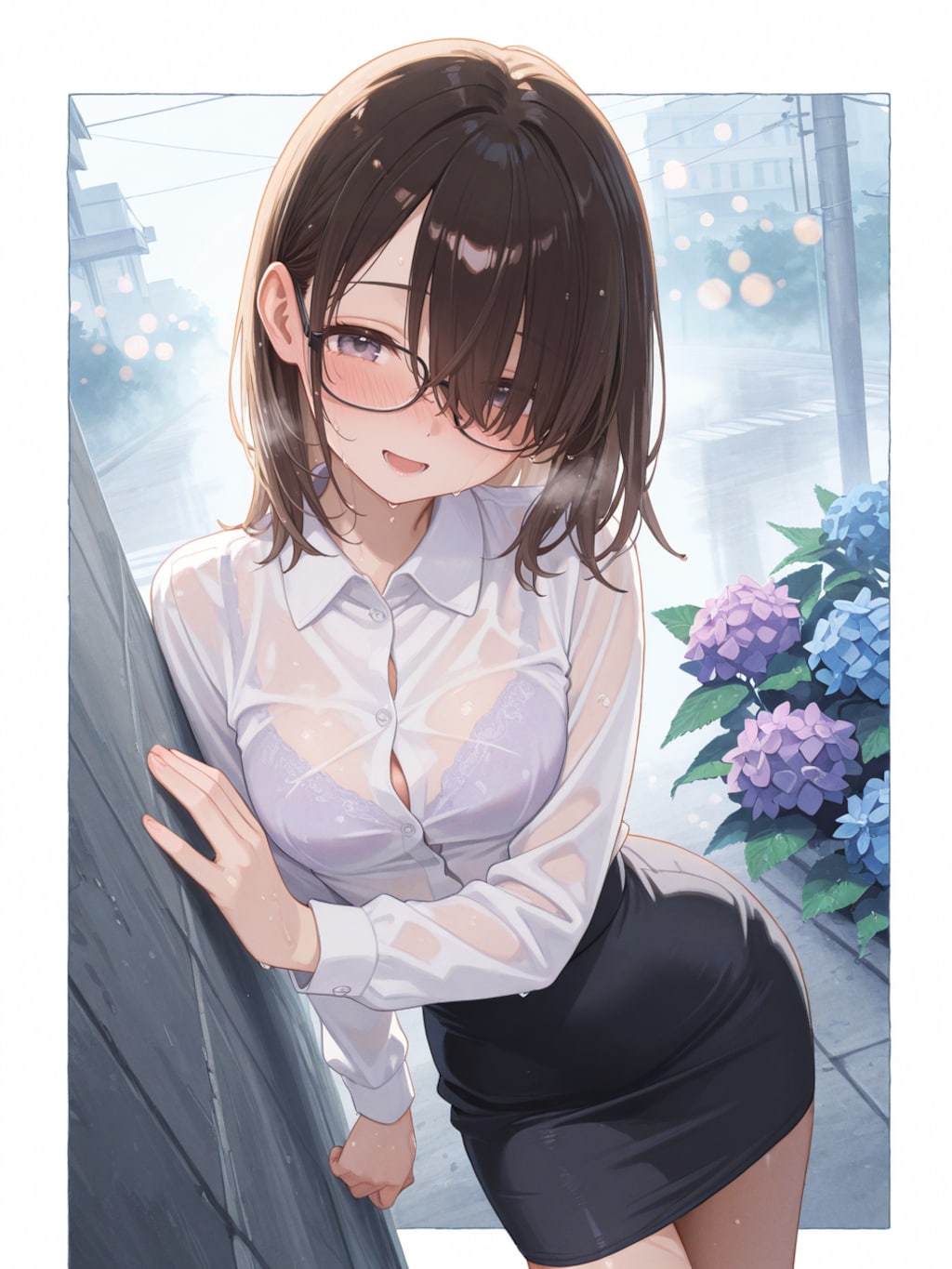 雨宿り