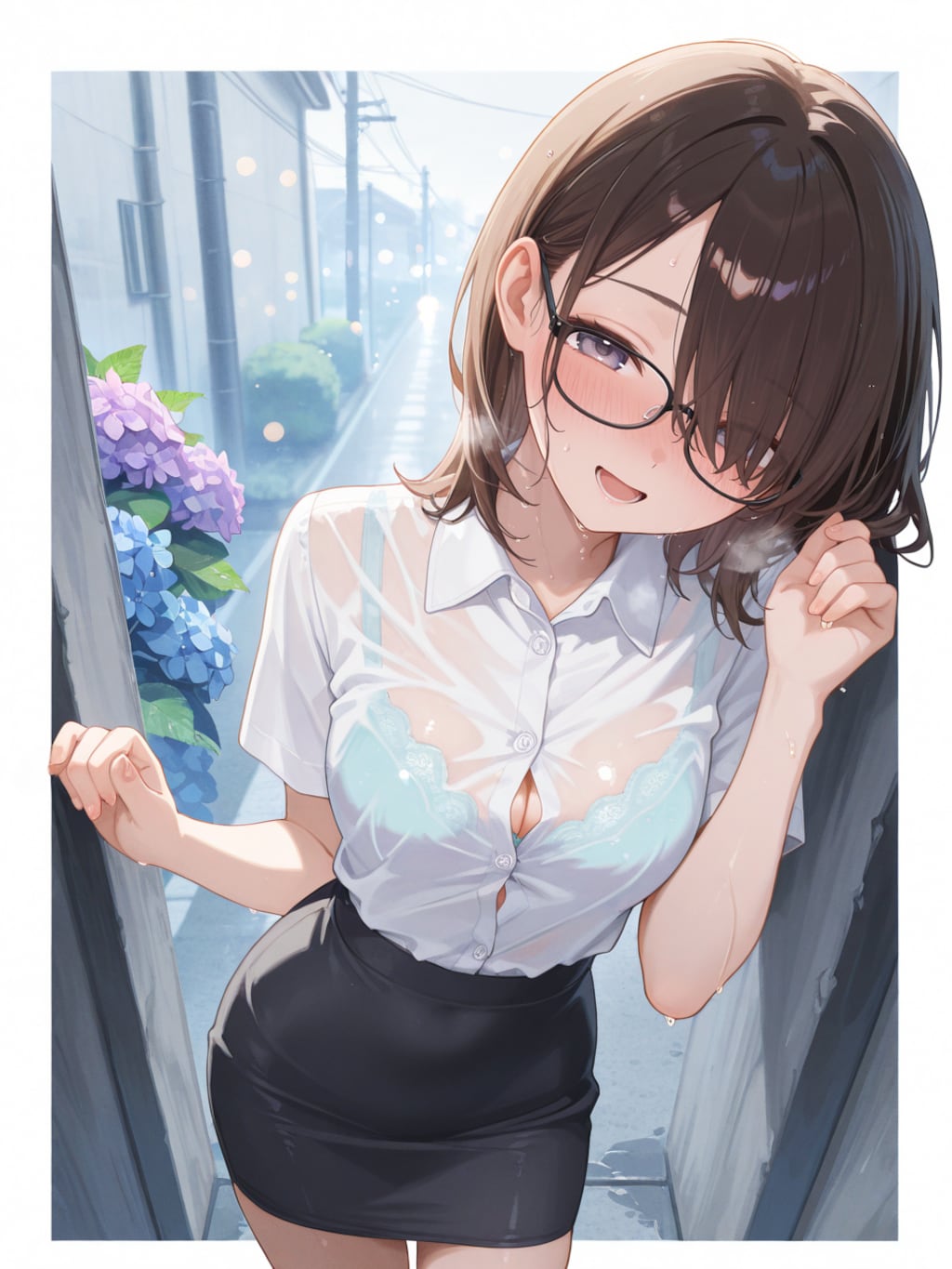 雨宿り