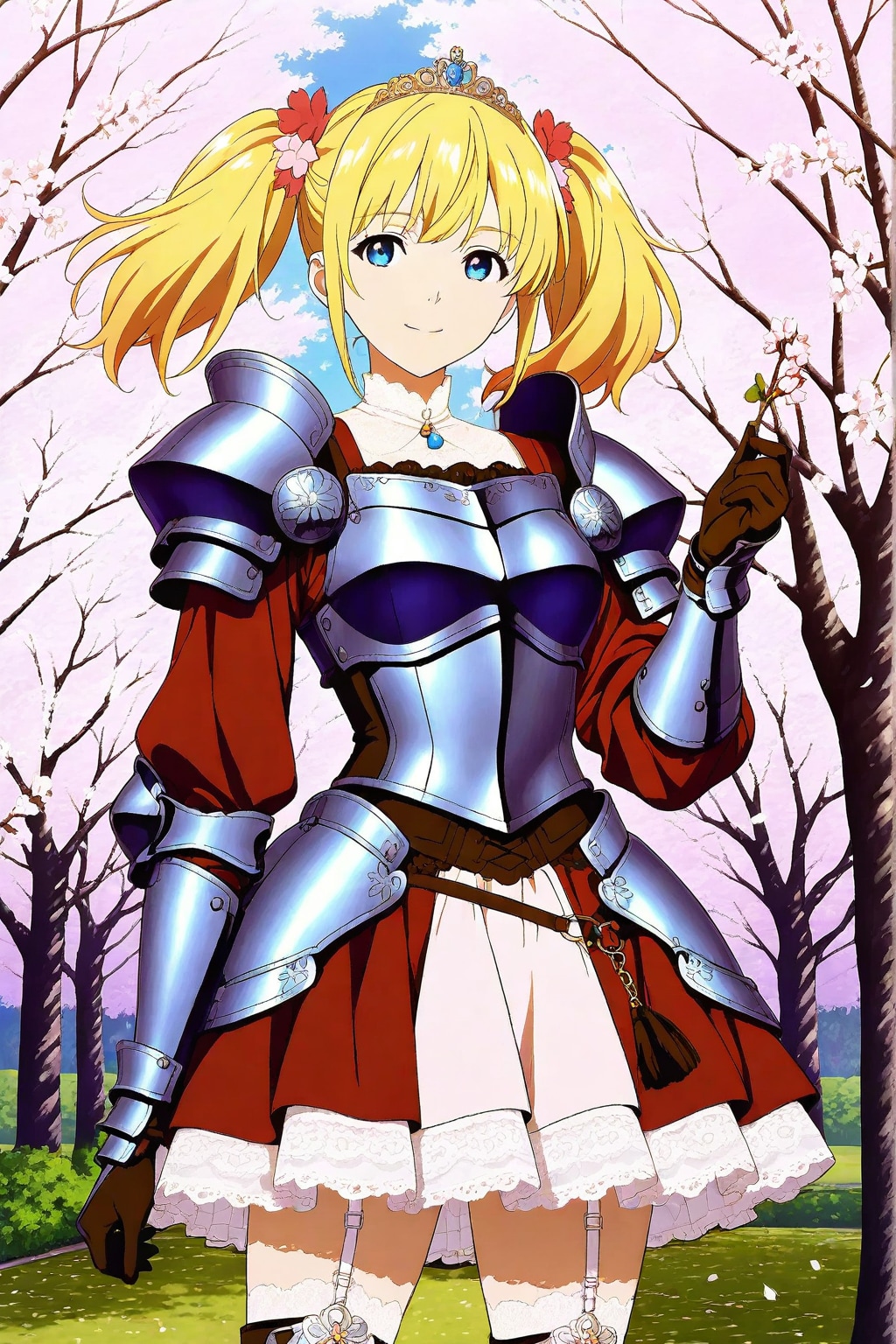 姫騎士様と桜