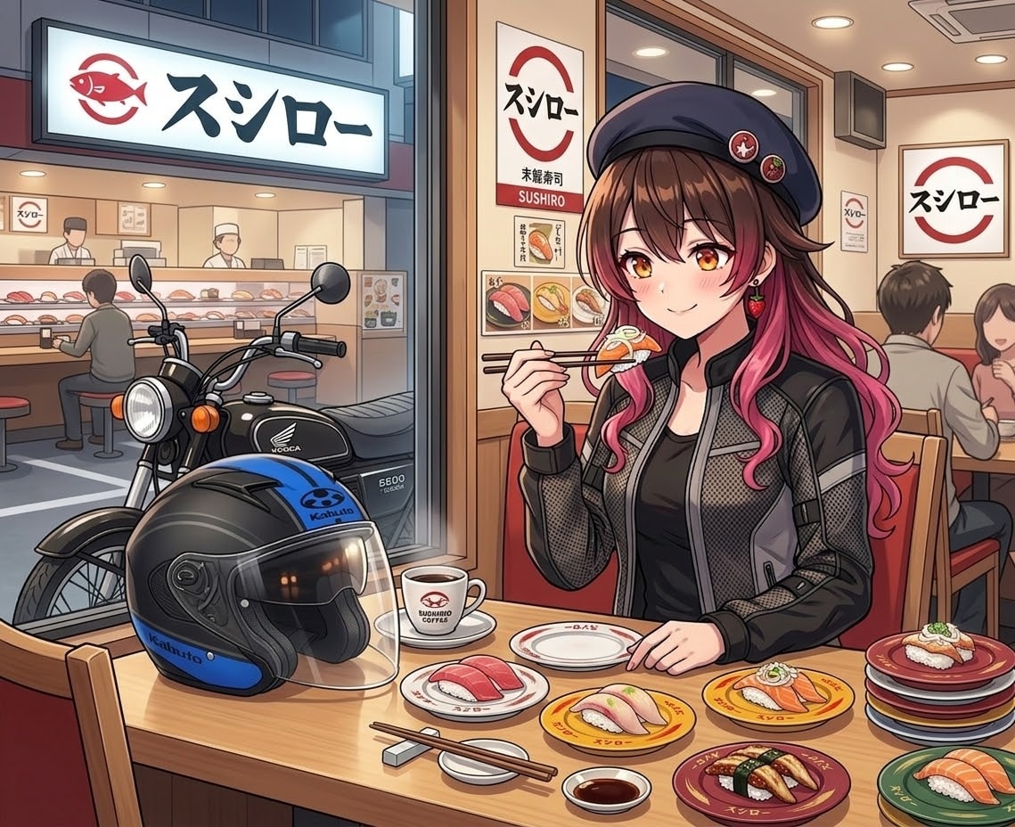 本日のつーりんぐ？⑨スシローで晩飯 | の人気AIイラスト・グラビア