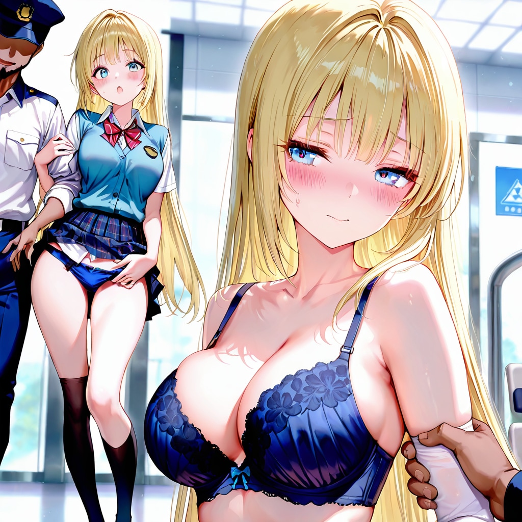 えっちなボディチェック②
