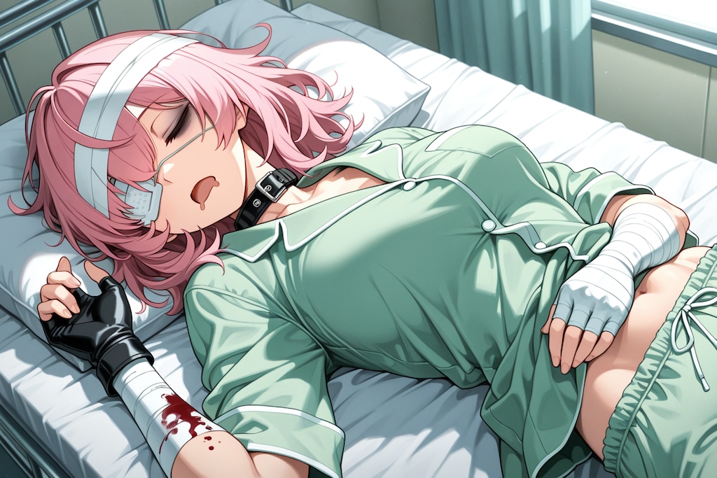 残念美人なピンク髪の魔王様の入院生活