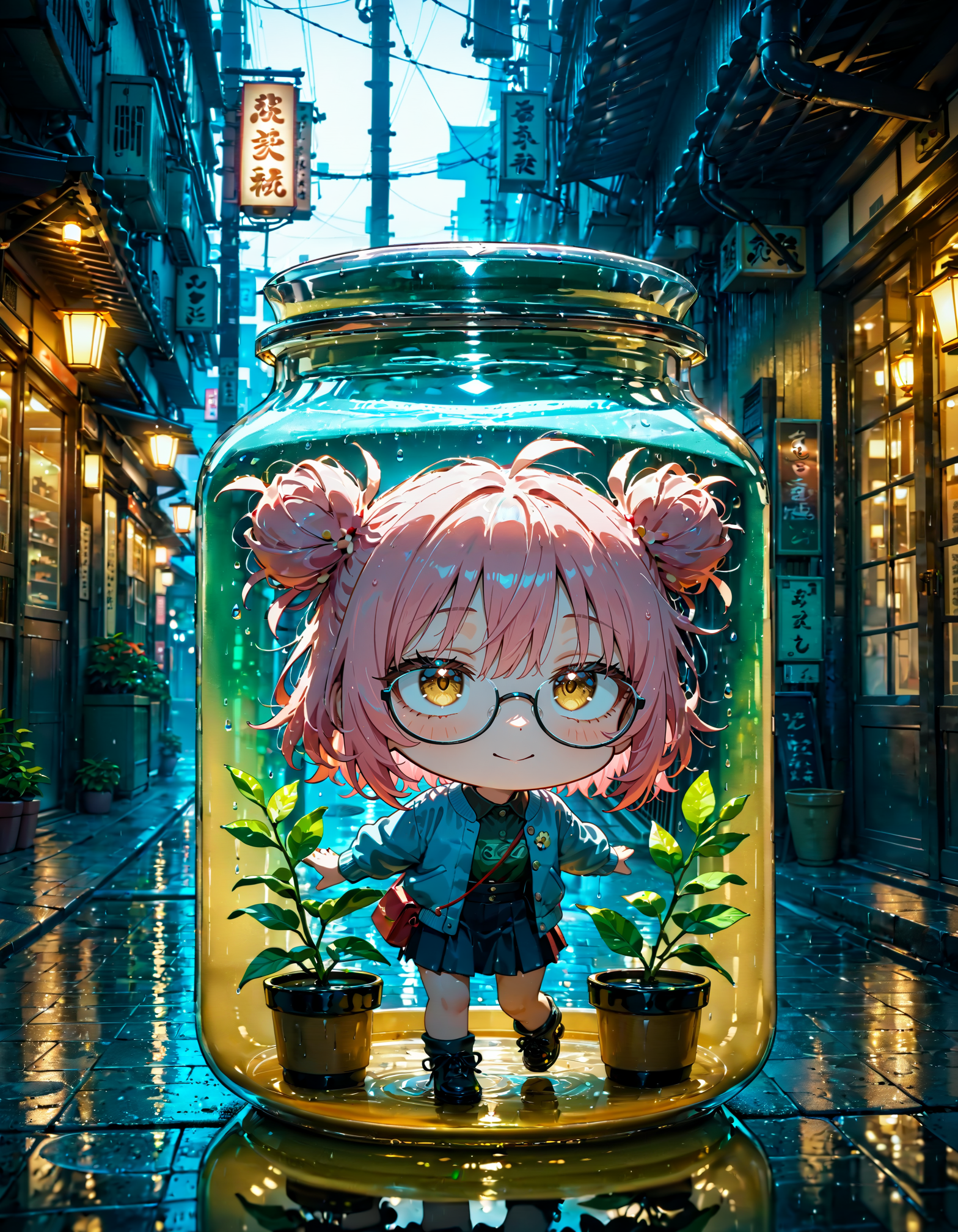 今日は何の日？　横町の日・横丁の日 | の人気AIイラスト・グラビア