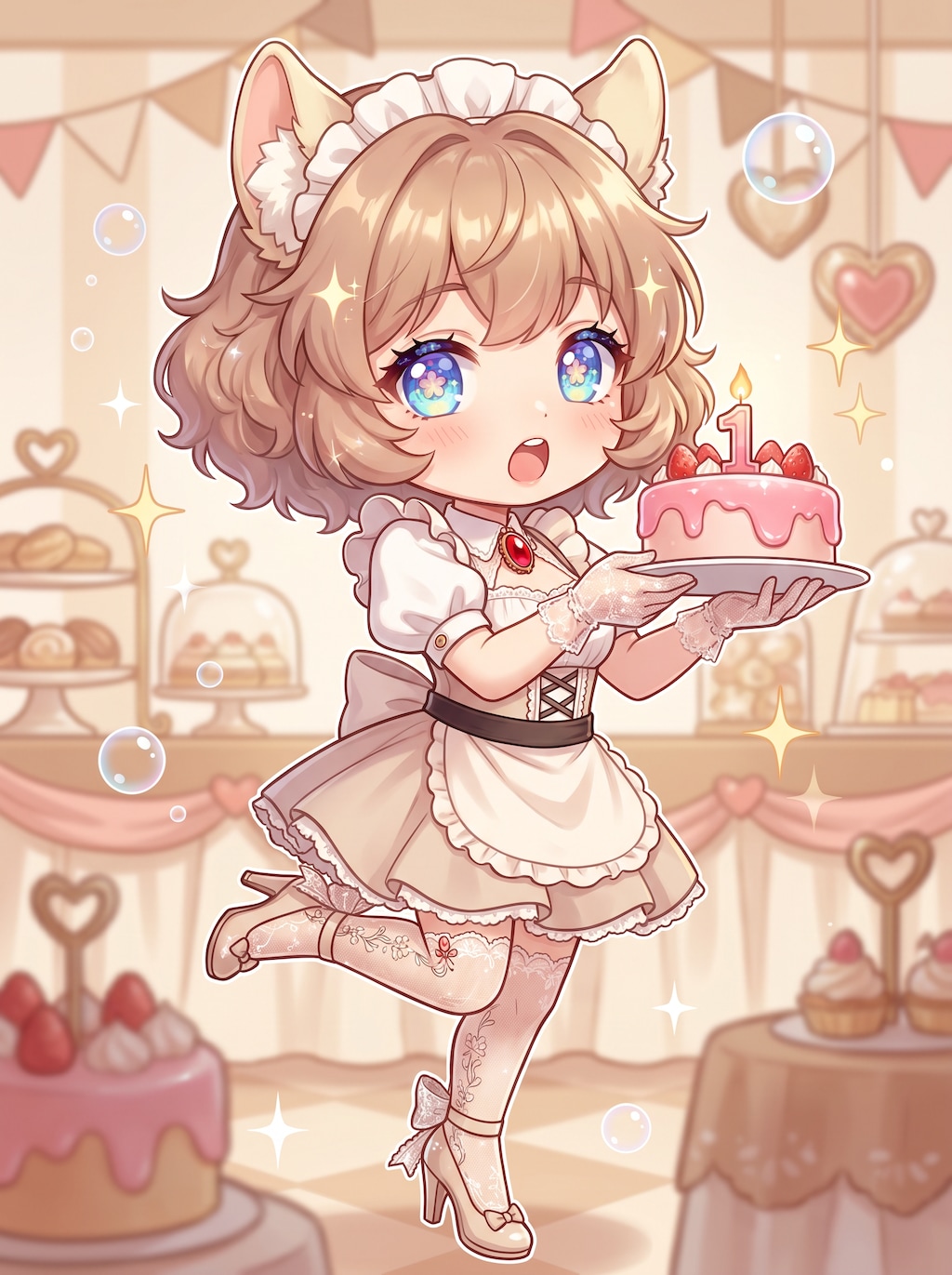 菓宴の獣耳姫