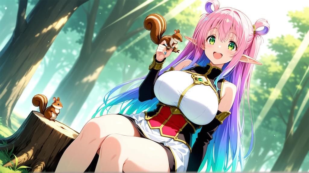 ユノと小さなお友達