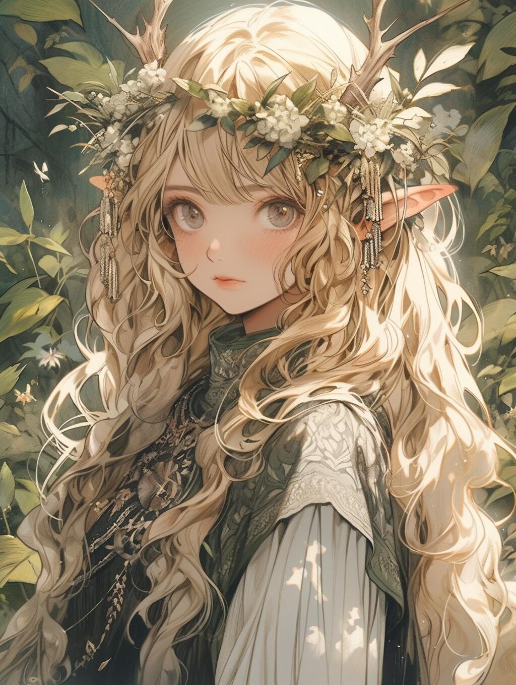 エルフ娘。