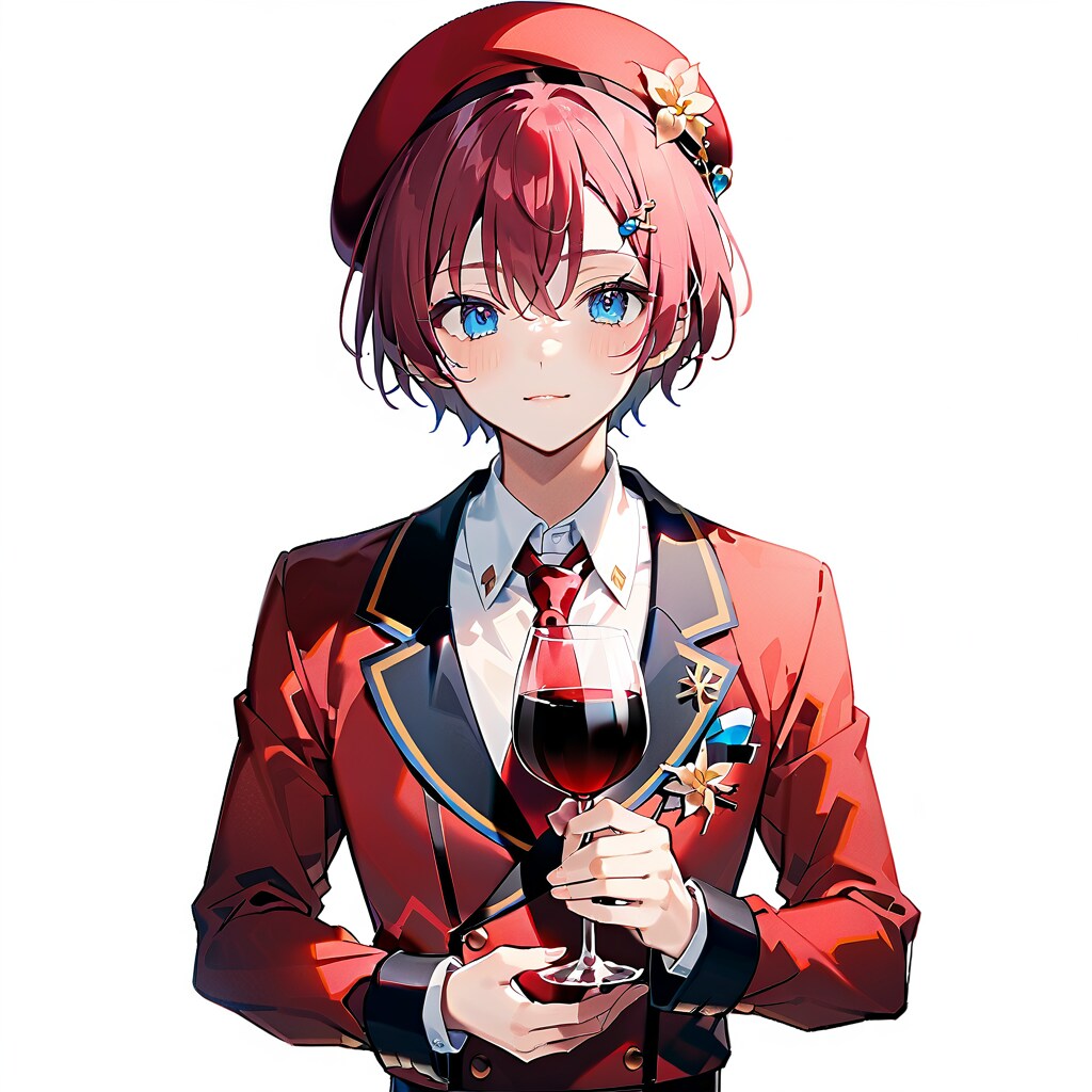 ベレー帽な私