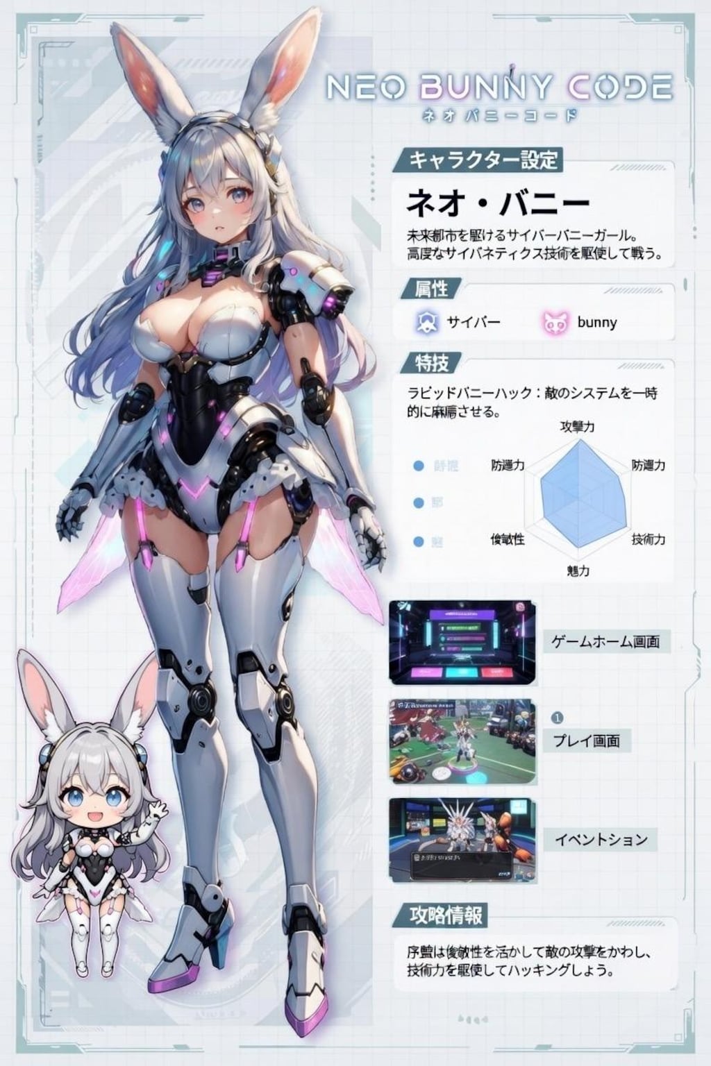 バニー×アンドロイド