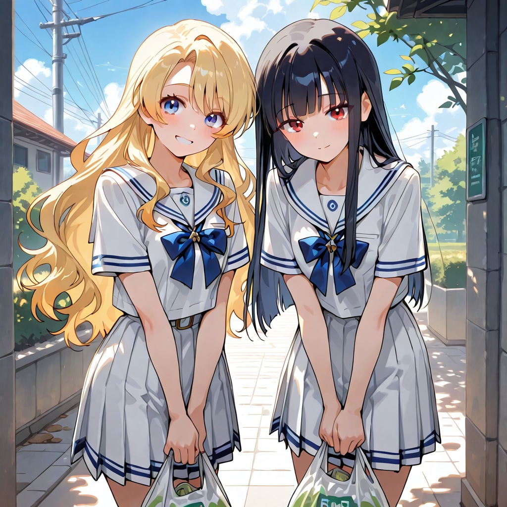 ゴミ出しちちぷいコンビ