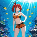 水中詰め合わせ 水着×ホットパンツ編 6枚目