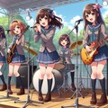 お題：ガールズバンド（楽曲あり） 3枚目