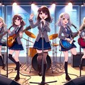 お題：ガールズバンド（楽曲あり） 2枚目