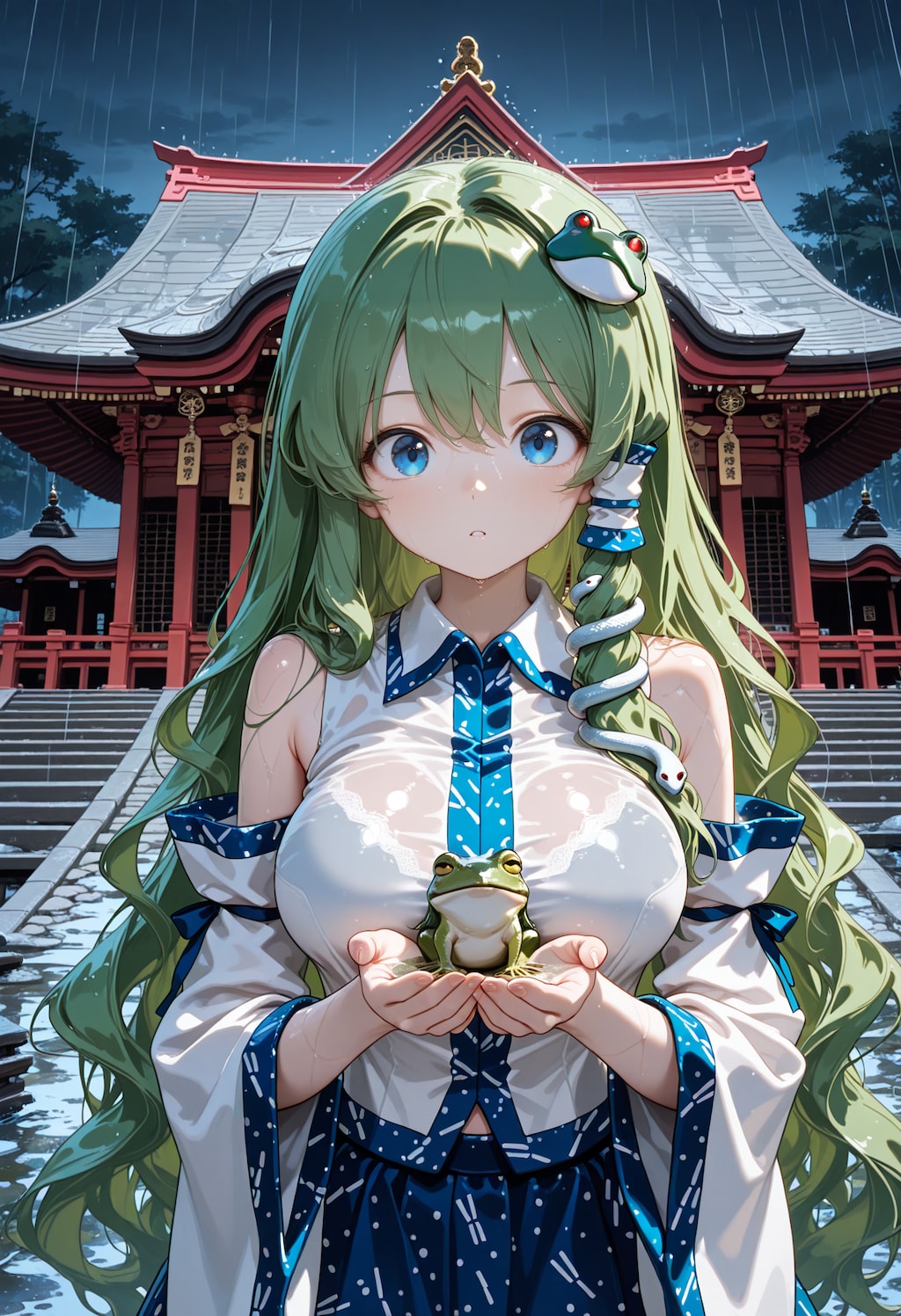 諏訪子様を見付けました