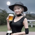 ビアガーデンでがぶ飲みちゃん 10枚目