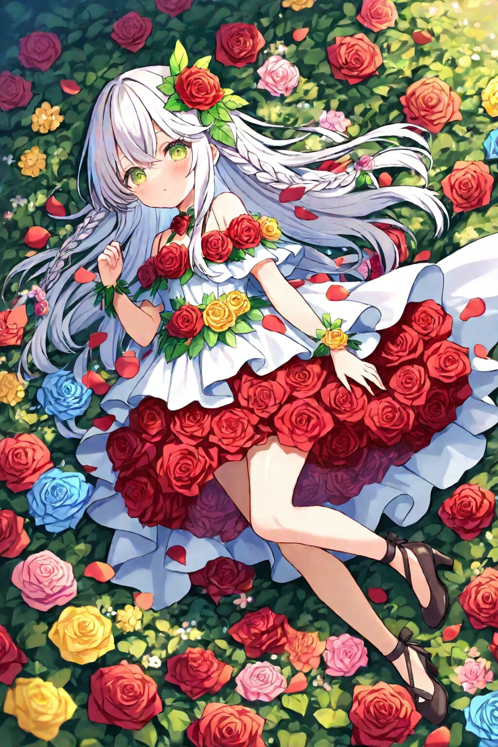 薔薇の妖精 | の人気AIイラスト・グラビア