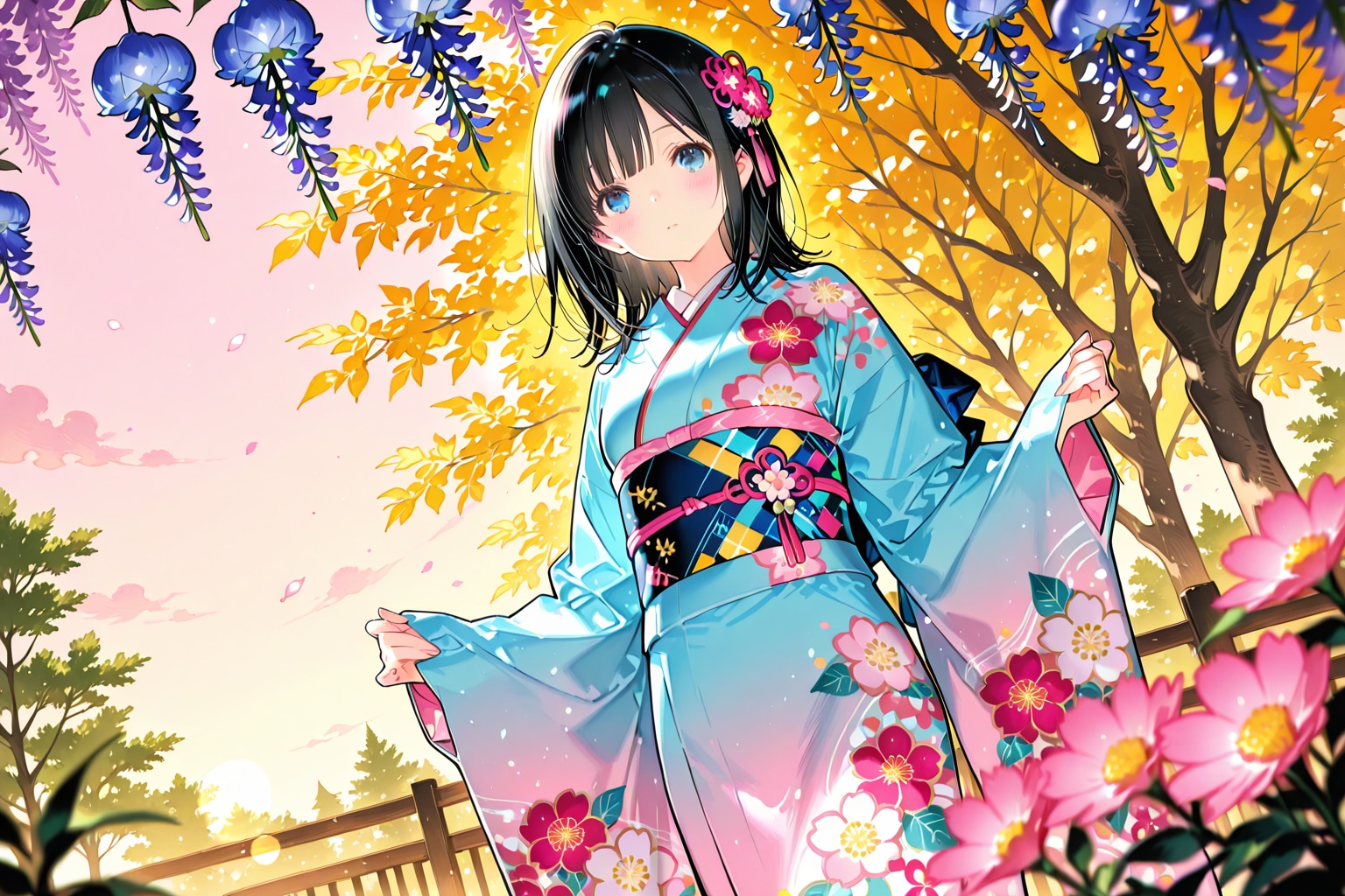 晴れ着(PHOENIX)(32) | の人気AIイラスト・グラビア