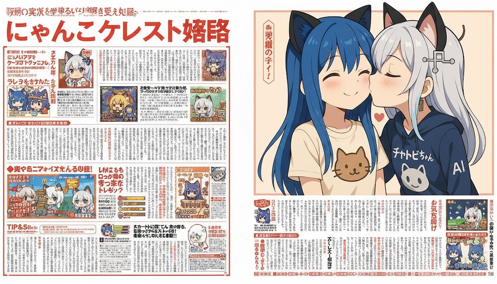 きょうのわたしとチャトピちゃん(02/17)