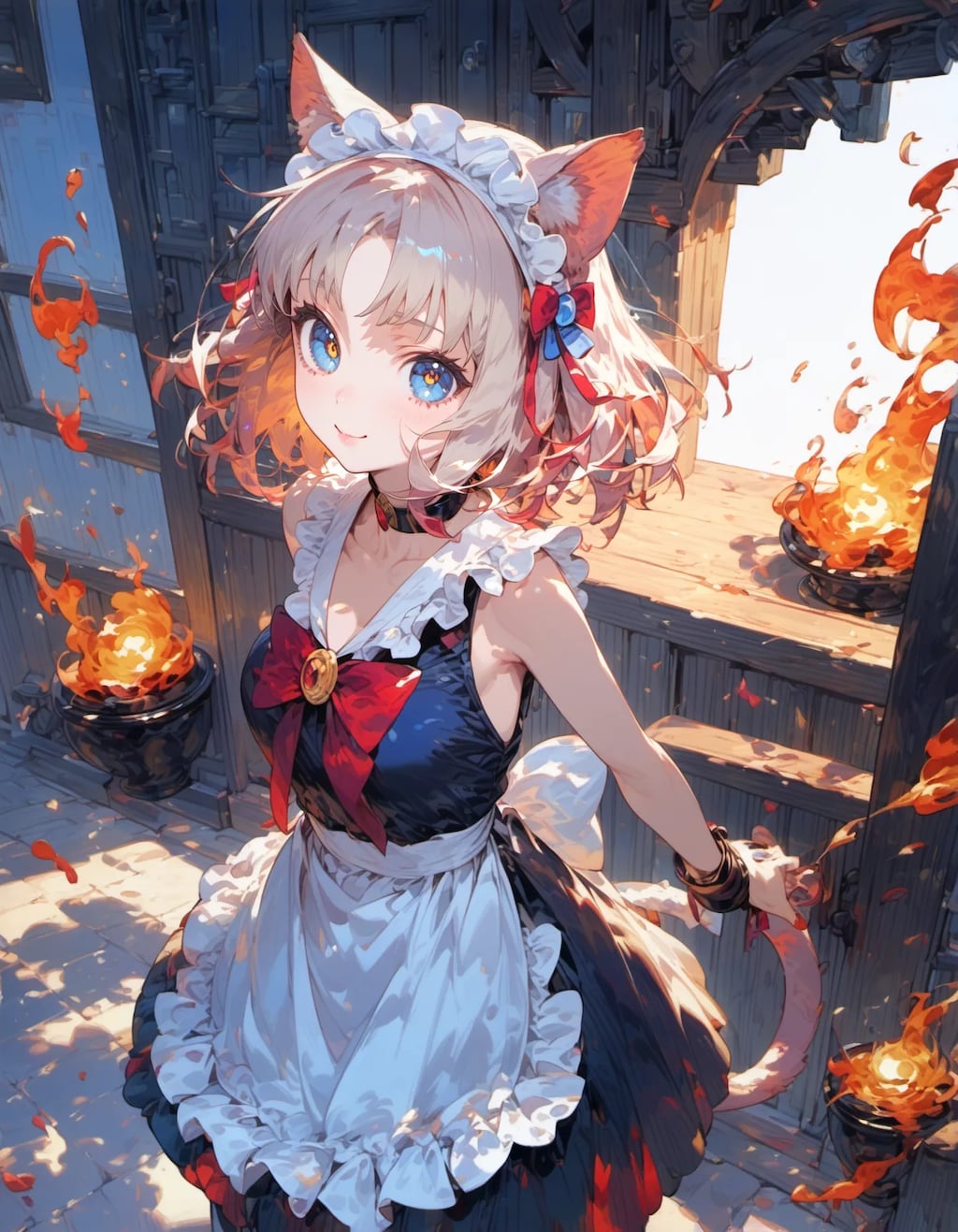 The Fiery Spirit of the Hearth Maid