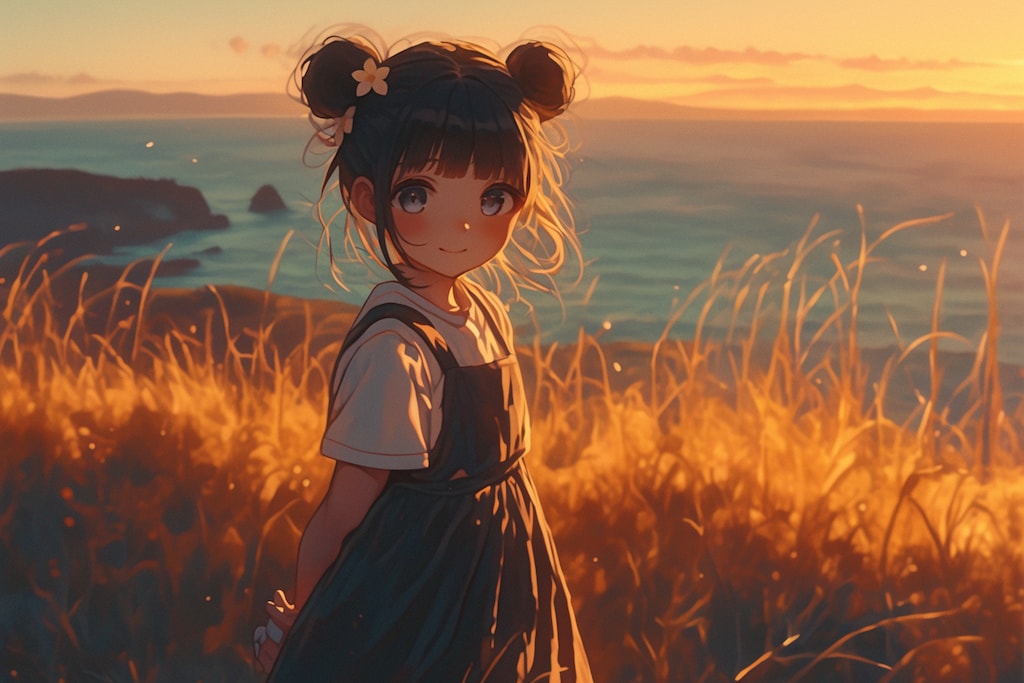 夕暮れのおだんごちゃん🍡✨189