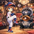 キャバクラで遊ぶ小さな女の子 3枚目