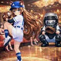 キャバクラで遊ぶ小さな女の子 2枚目