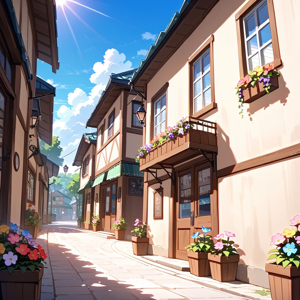 どこかの路地 | の人気AIイラスト・グラビア