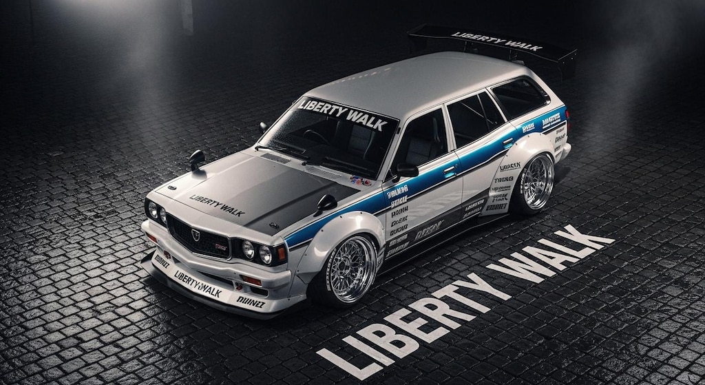 リバティーウォークサバンナワゴンのドリ車