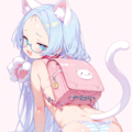でこメガネメスガキ猫ちゃんのエッチな撮影会(体験版 4枚目