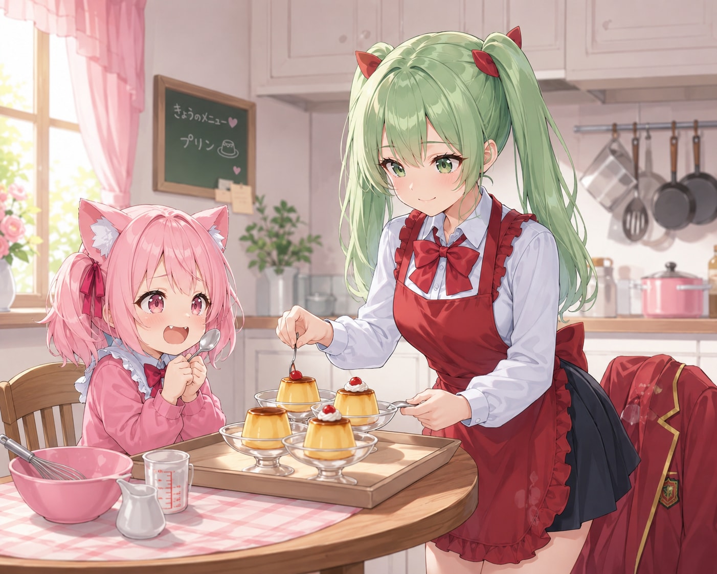 ねこちゃんのお泊り会