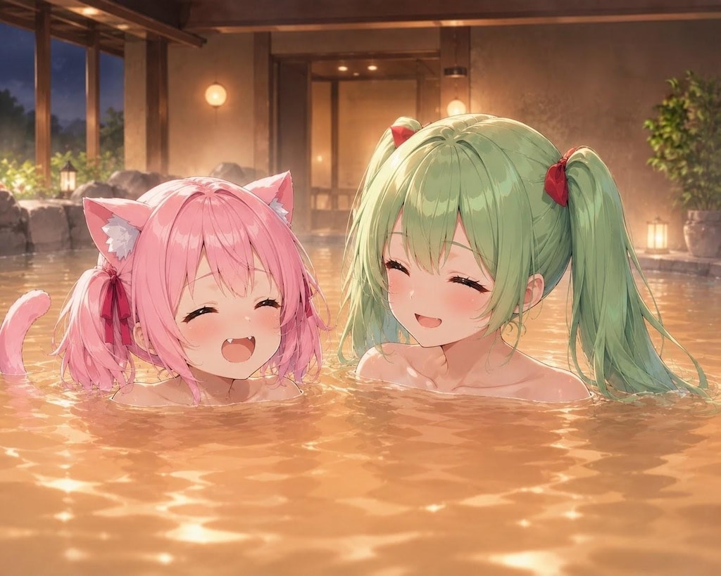 ねこちゃんのお泊り会