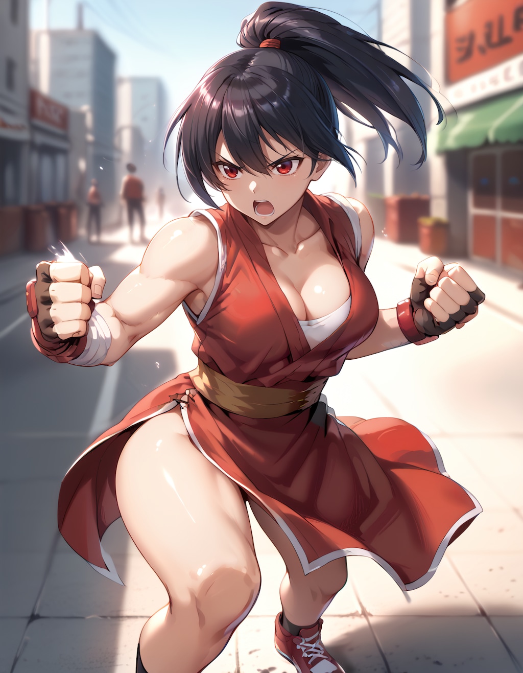 格闘娘・コスプレ……と昔話