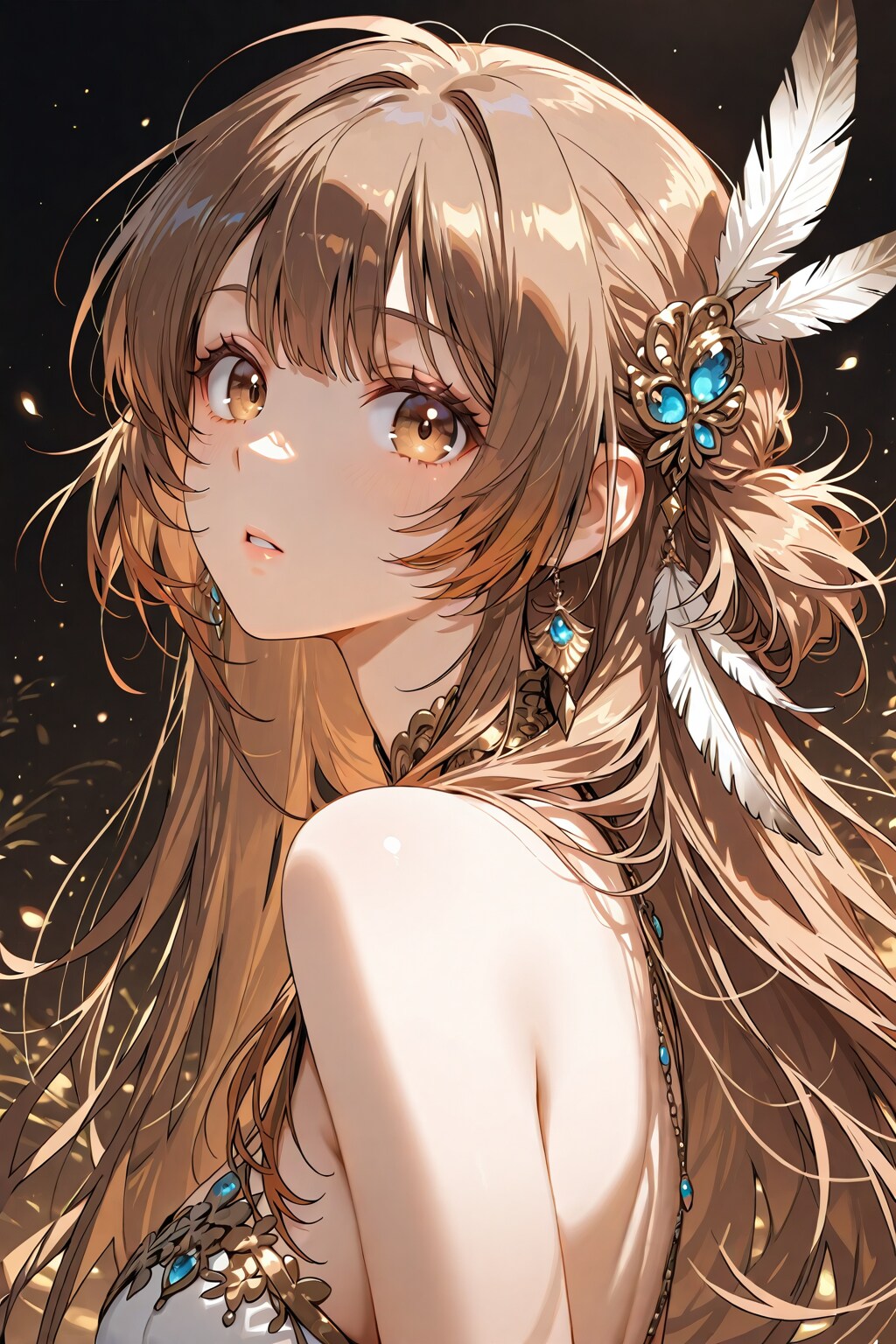 羽根飾り