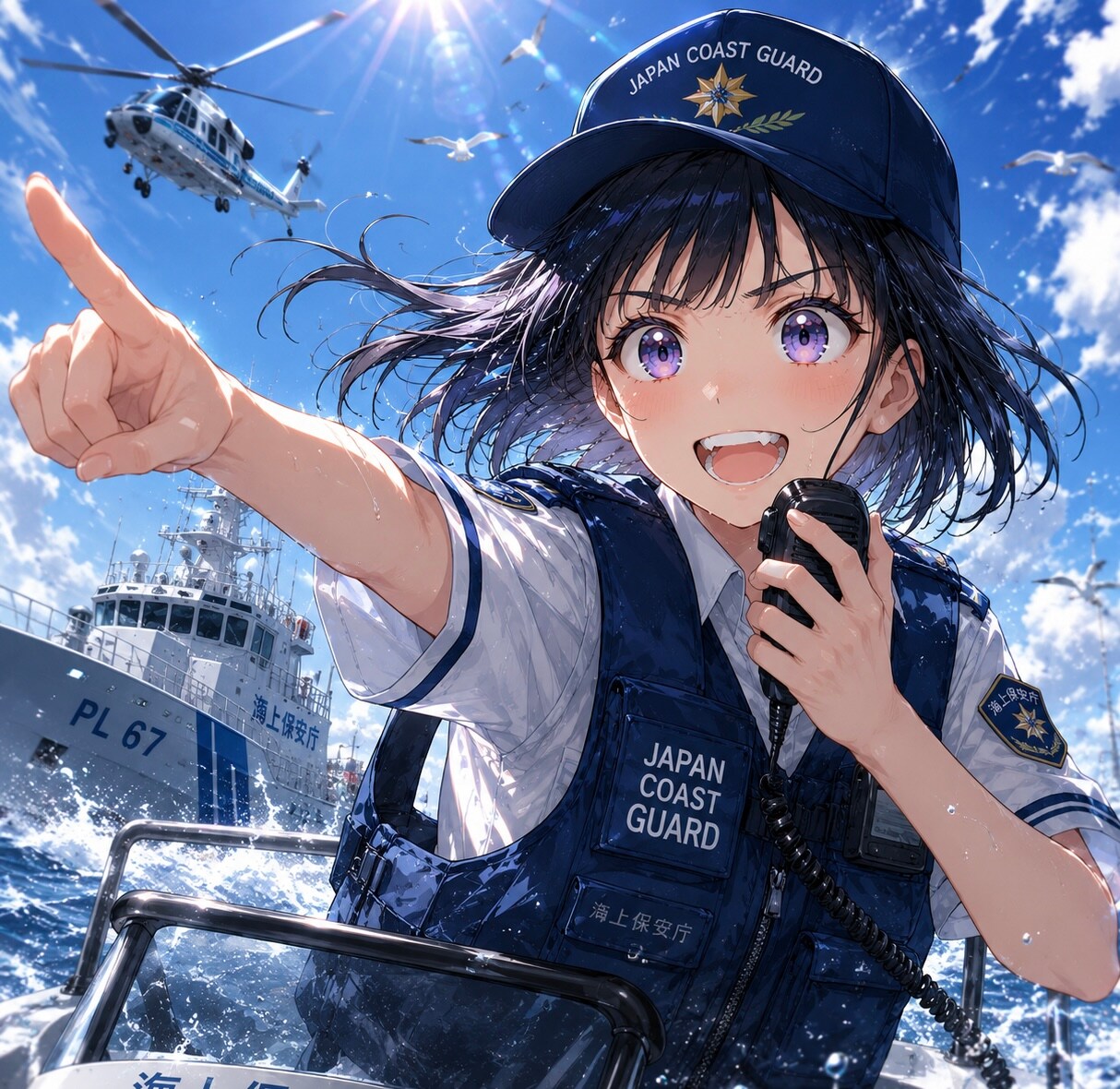海上保安の日(5月12日) | の人気AIイラスト・グラビア
