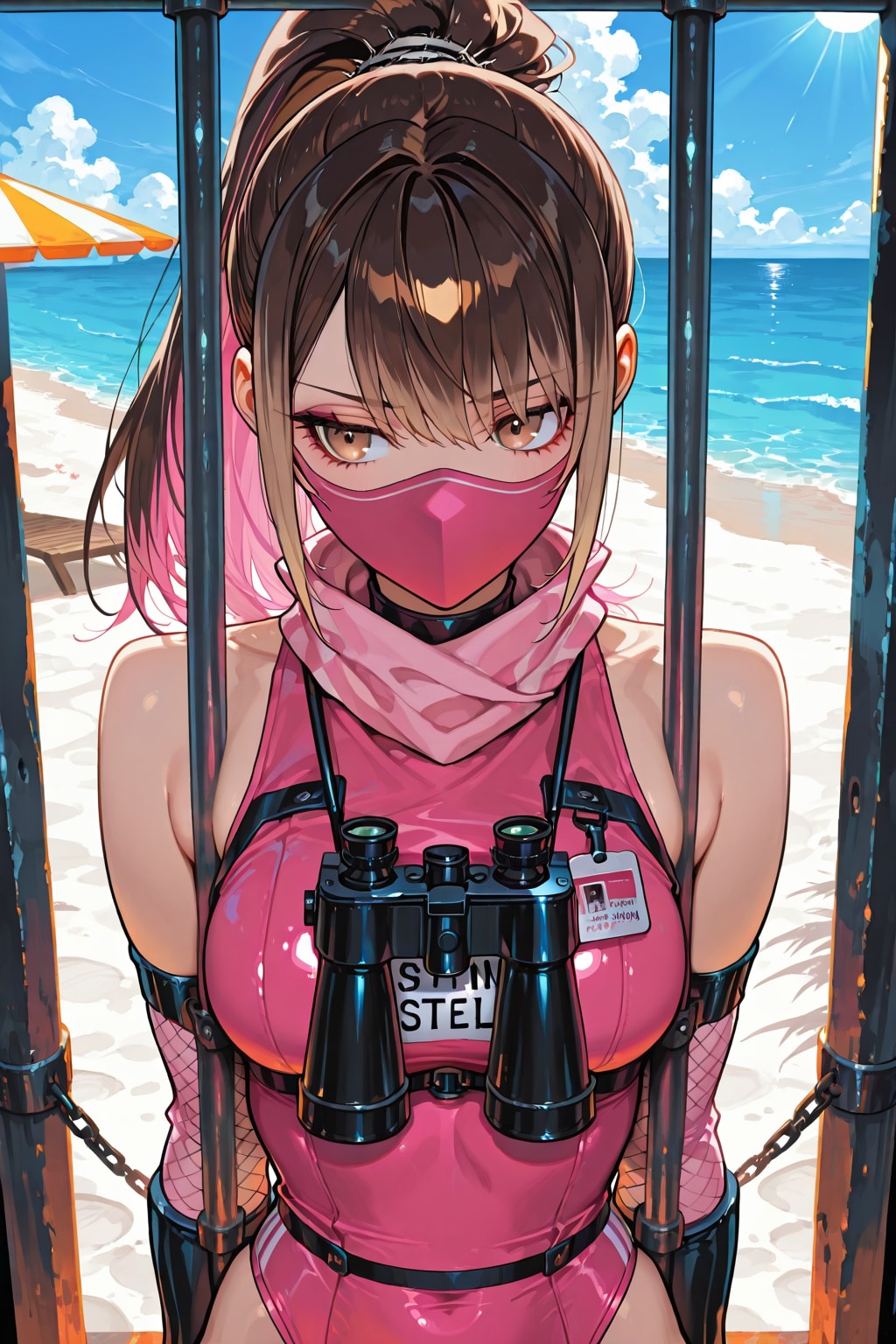 Beach in a Prison