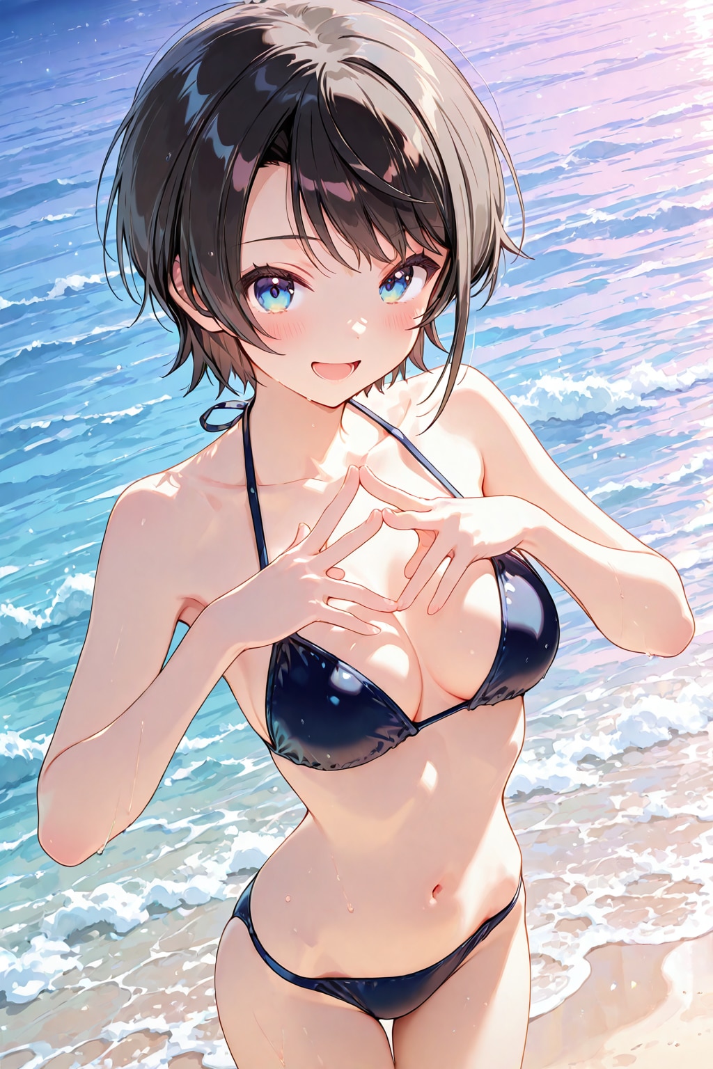 ちち生で水着スバル