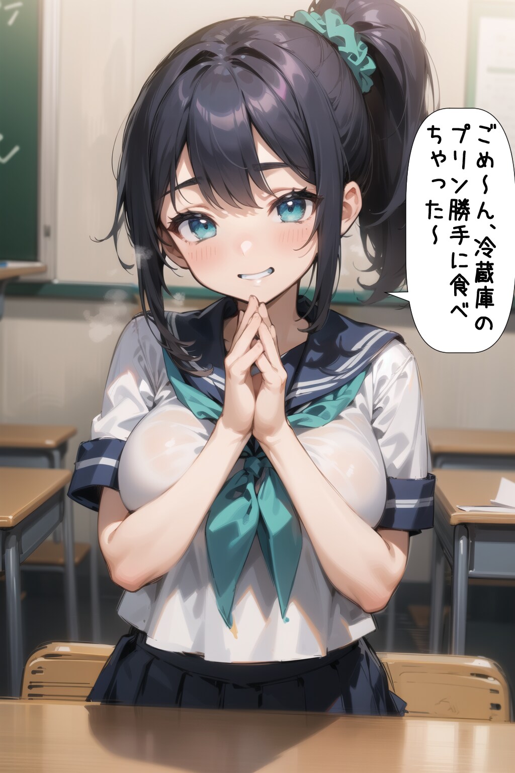 ポニテちゃんの可愛い嘘