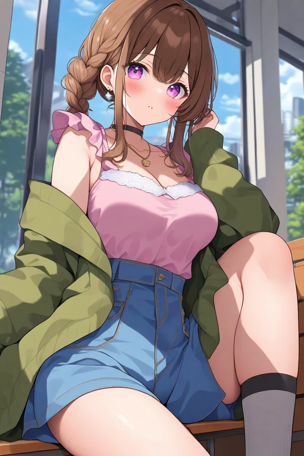 サロンに来た？