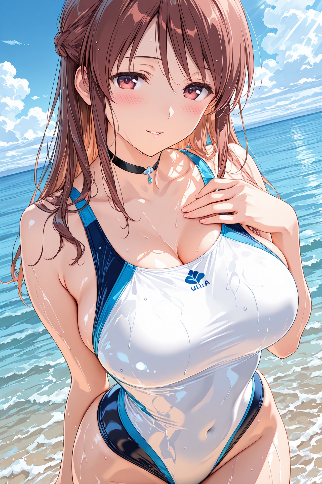 競泳水着の三船さん③