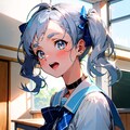 ツインテールガール 2枚目