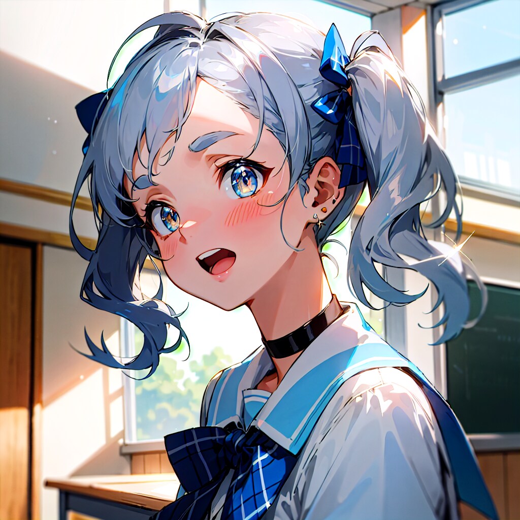 ツインテールガール