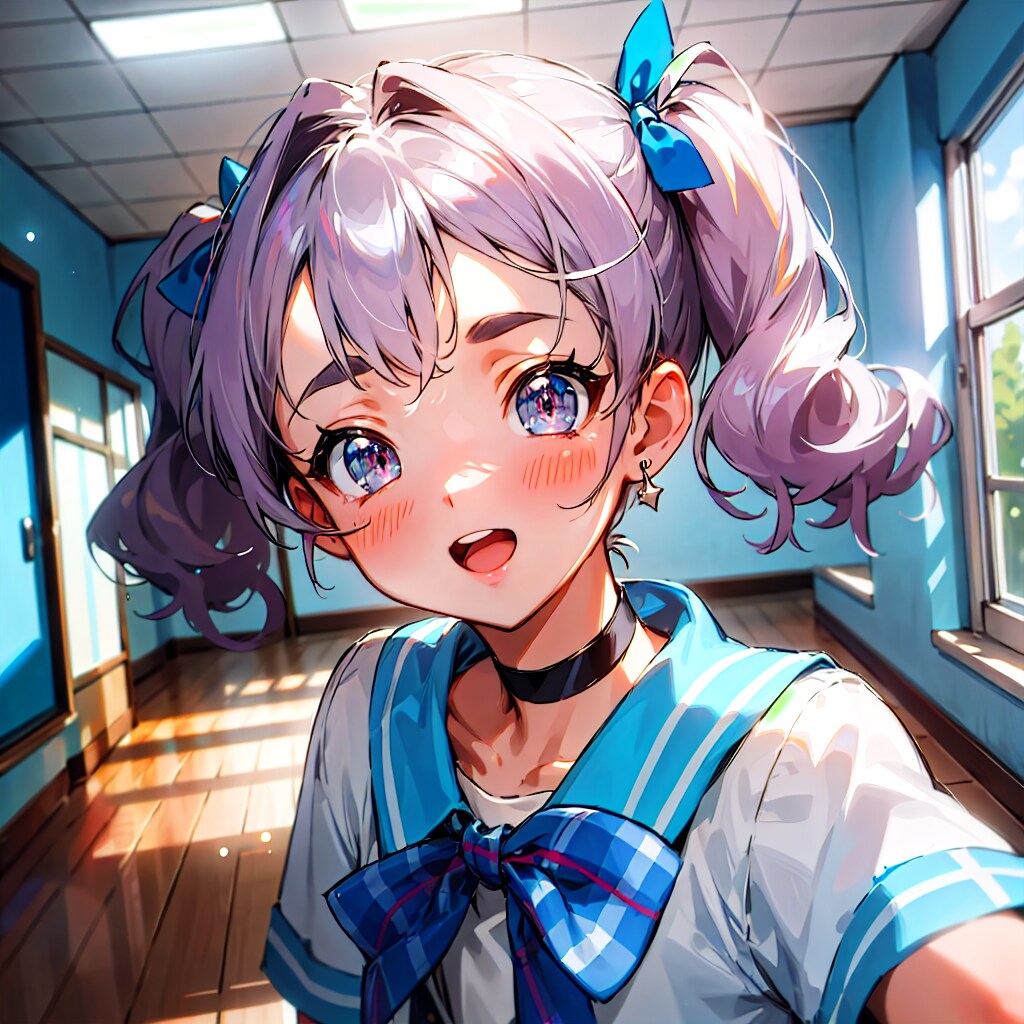 ツインテールガール