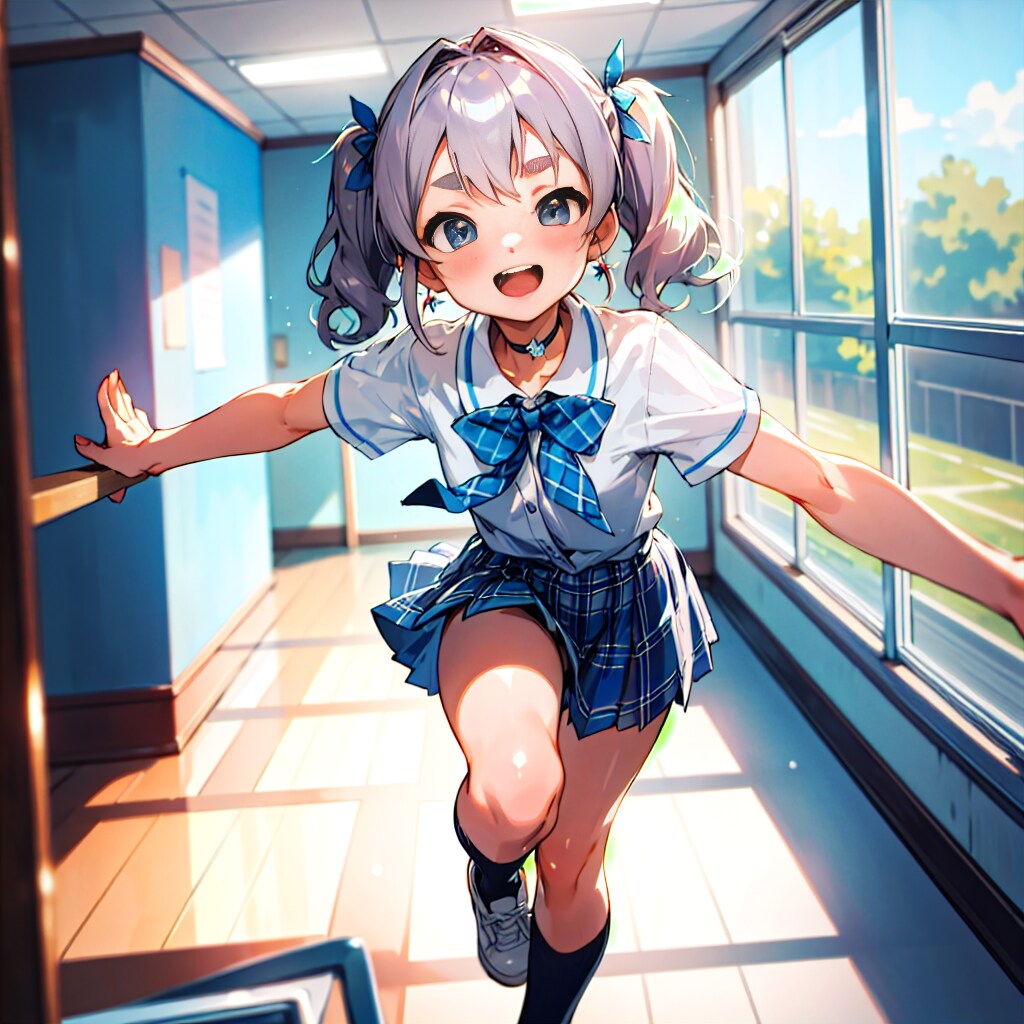 ツインテールガール