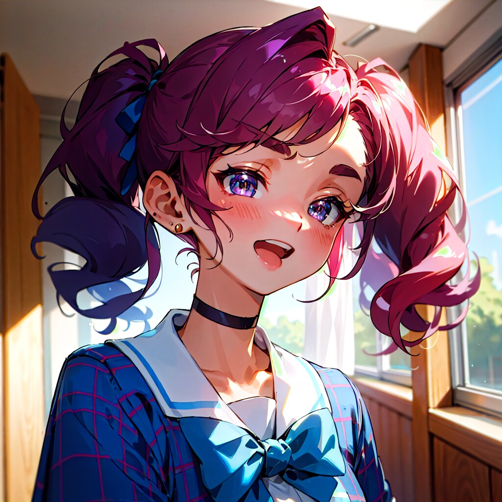 ツインテールガール