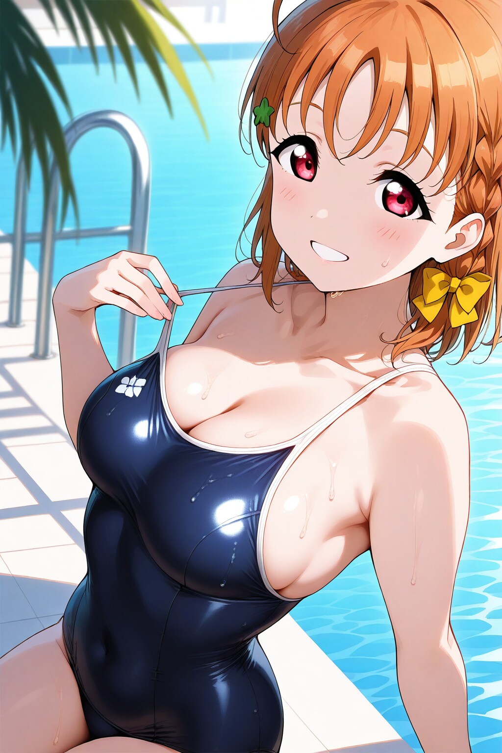 高海千歌　スク水